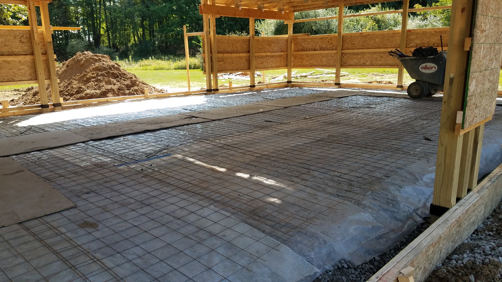 installing new footings installing new footings