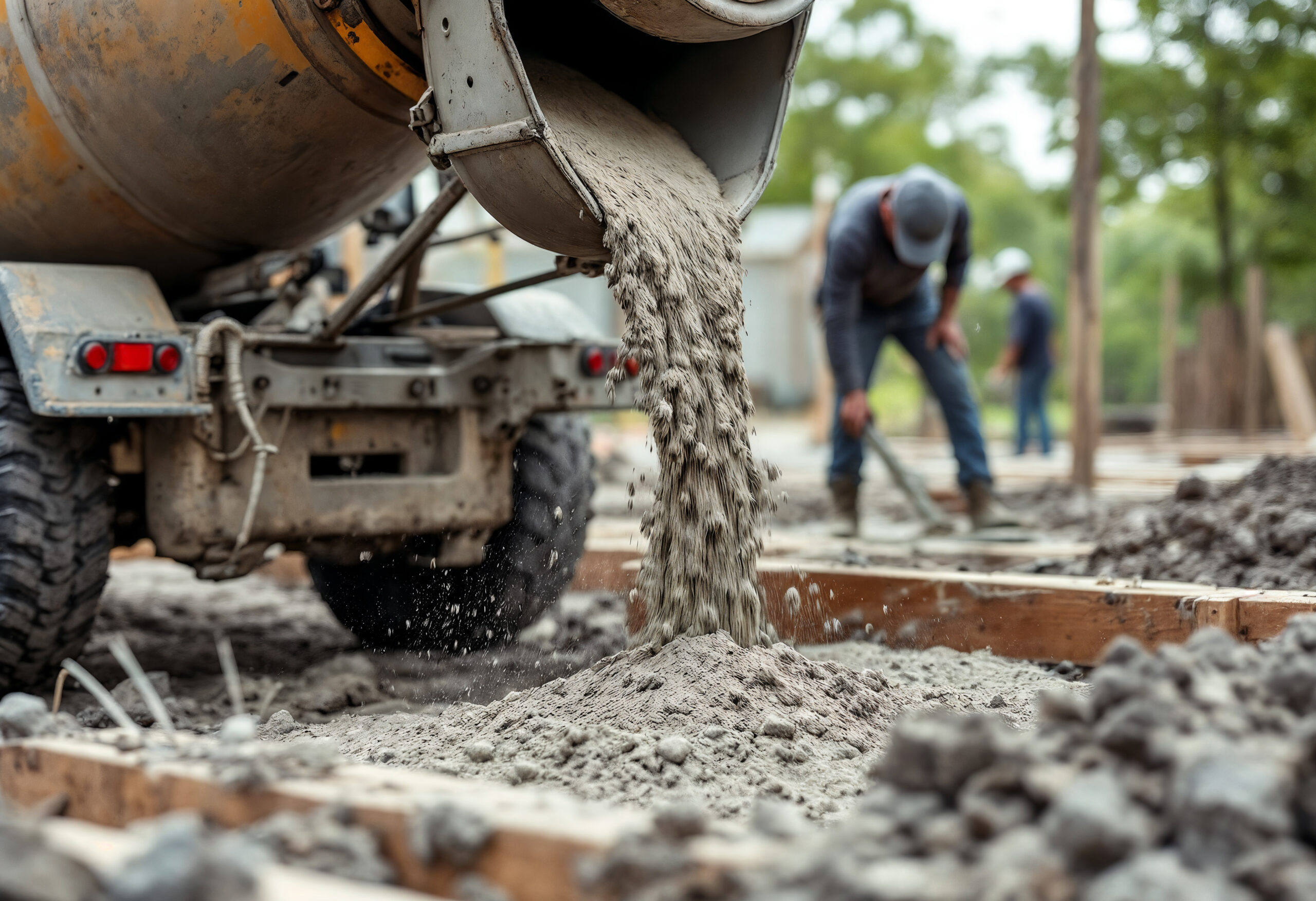Concrete Footing Installation Concrete Footing Installation