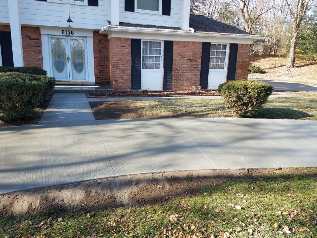 Patio installation in Oakland County