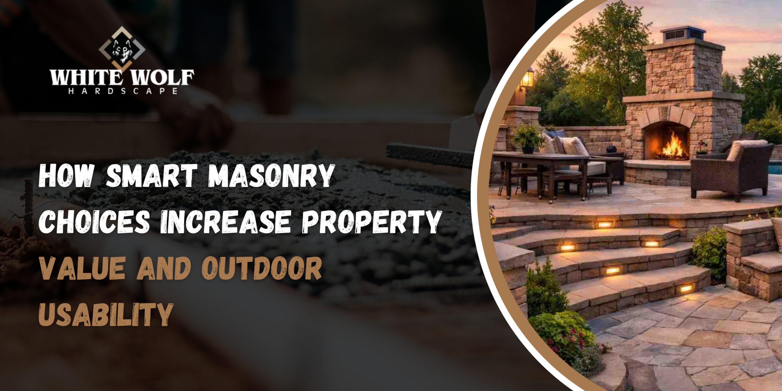 How Smart Masonry Choices Increase Property Value and Outdoor Usability
