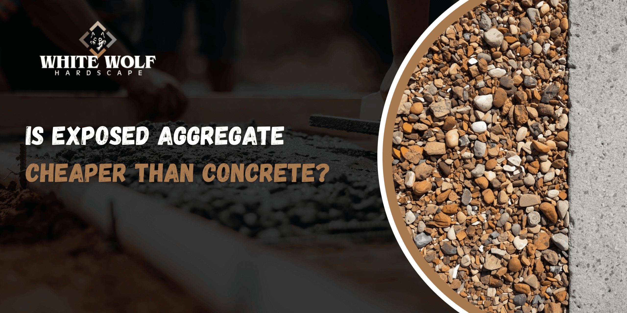 Is Exposed Aggregate Installation Cheaper Than Concrete?