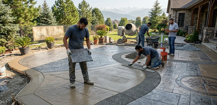 Custom Patio Installation in Birmingham, MI Designed to Handle Michigan Weather