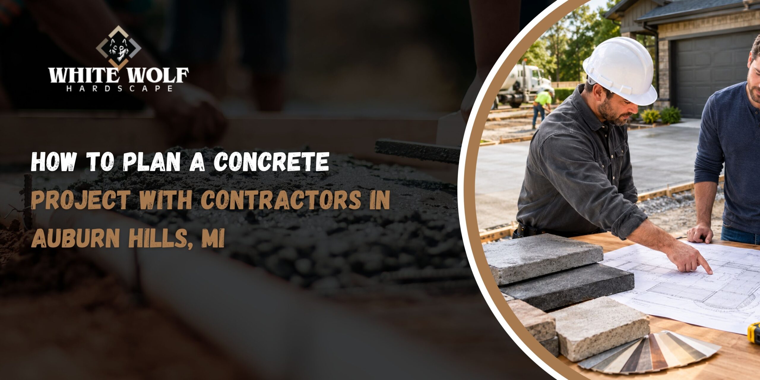 How to Plan a Concrete Project With Contractors in Auburn Hills, MI